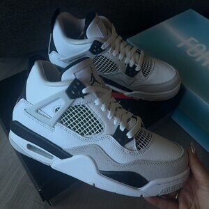 👟 Air Jordan 4 Retro "White Cement" (GS)